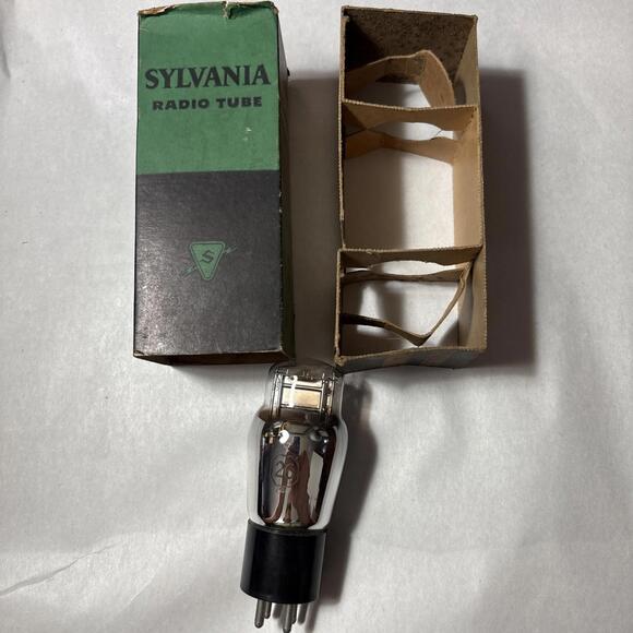 Sylvania Other - NOS Vintage Sylvania 26 Radio Vacuum Tube In Original Box Tested